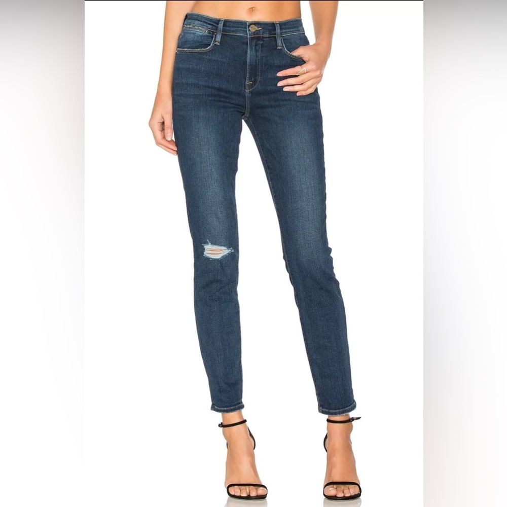 Frame Le Hugh Skinny jeans. Size 27 or 28